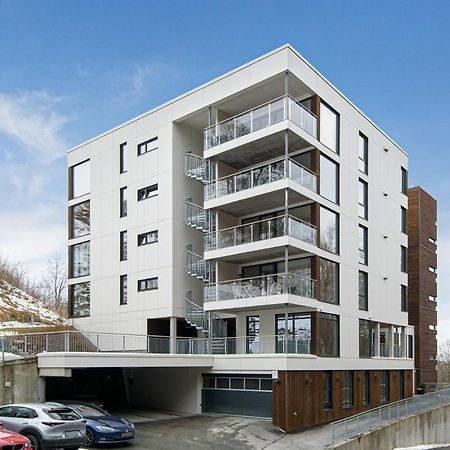 Modern, Great View, Lerkendal Apartment Trondheim Exterior photo